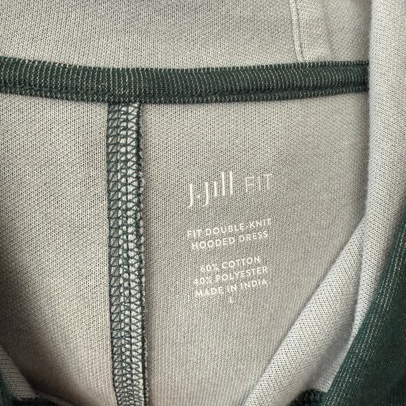 J. Jill Dark Teal  Hoodie Dress - Picture 11 of 16